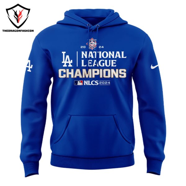 2024 National League Champions Los Angeles Dodgers Hoodie – Blue