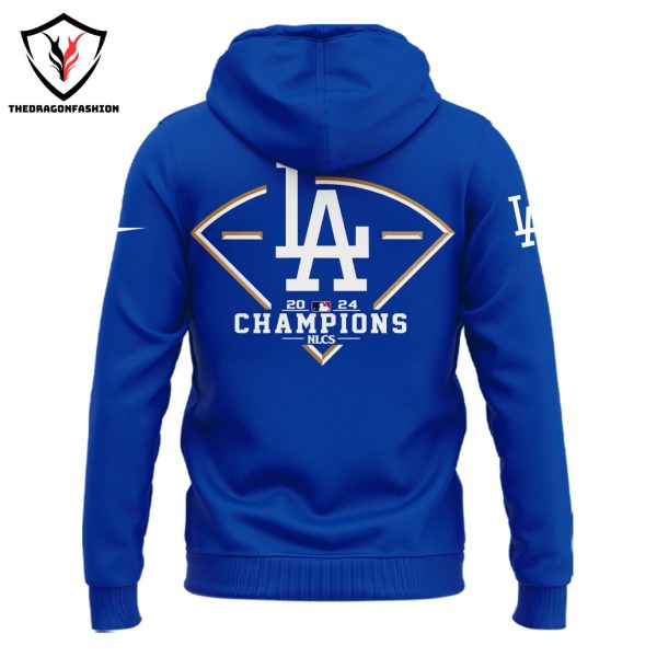 2024 National League Champions Los Angeles Dodgers Hoodie – Blue