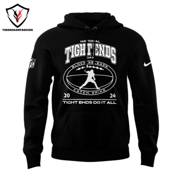 2024 National Tight Ends Day Las Vegas Raiders Hoodie