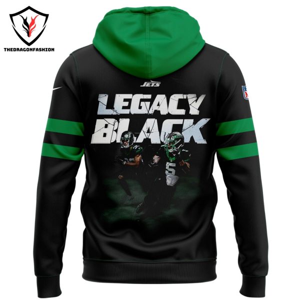 2024 New York Jets Legacy Black Hoodie