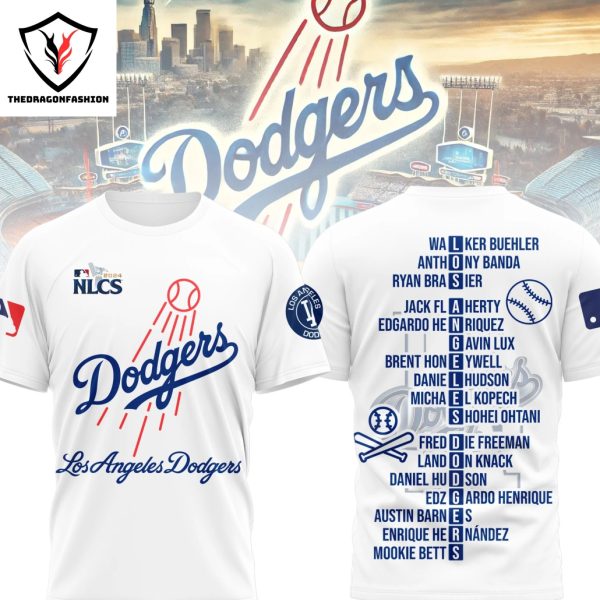 2024 NLCS Los Angeles Dodgers 3D T-Shirt