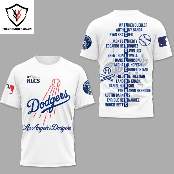 2024 NLCS Los Angeles Dodgers 3D T-Shirt