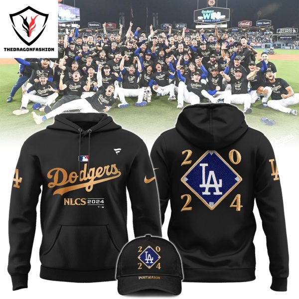 2024 NLCS Los Angeles Dodgers Hoodie – Black