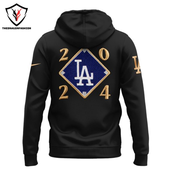 2024 NLCS Los Angeles Dodgers Hoodie – Black