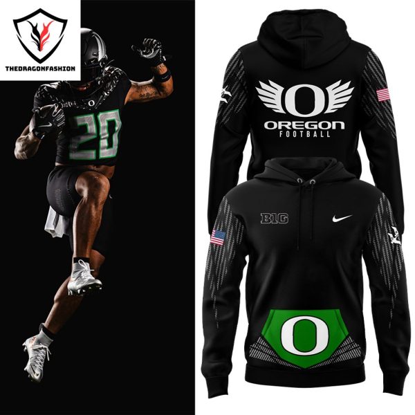 2024 Oregon Ducks Football Game Black Hoodie