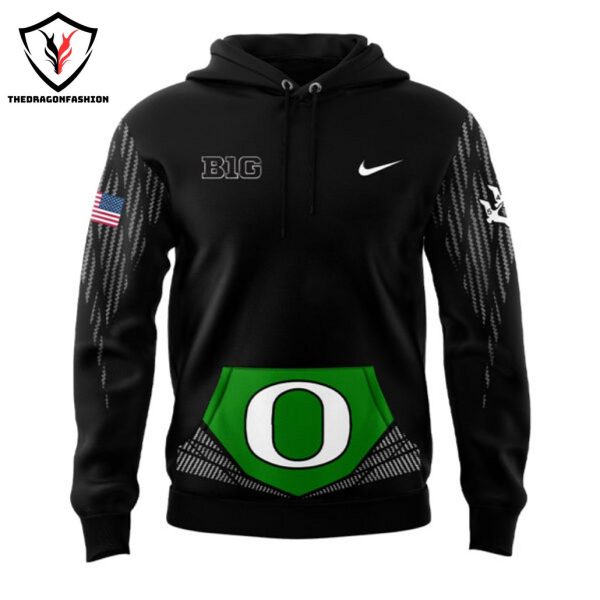 2024 Oregon Ducks Football Game Black Hoodie