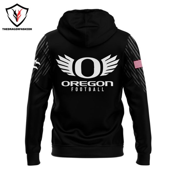 2024 Oregon Ducks Football Game Black Hoodie