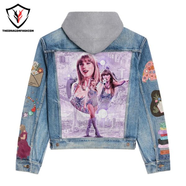 2024 Taylor Swift Hooded Denim Jacket