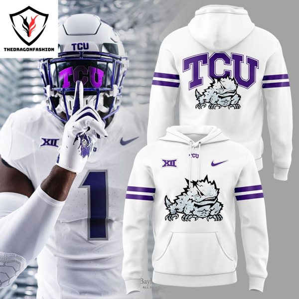 2024 TCU Horned Frogs Football Hoodie – White