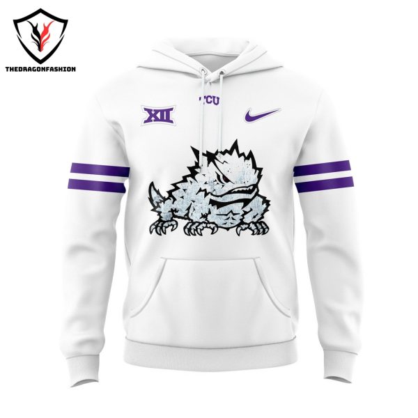 2024 TCU Horned Frogs Football Hoodie – White