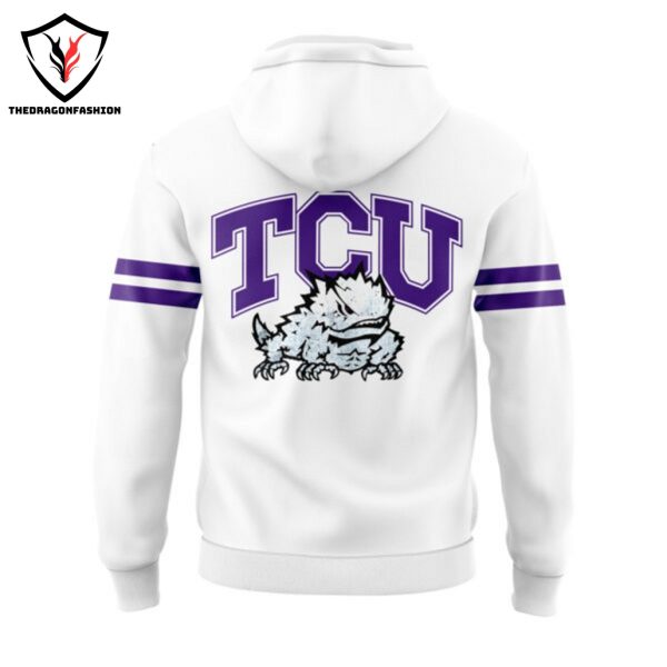 2024 TCU Horned Frogs Football Hoodie – White