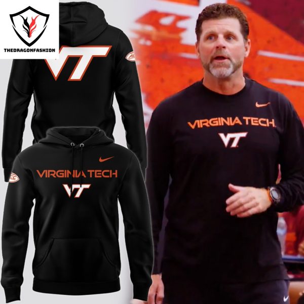 2024 Virginia Tech Hokies Football Hoodie – Black