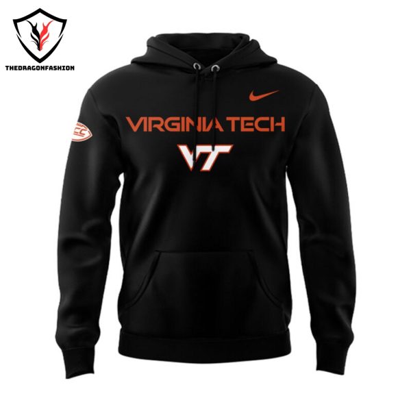 2024 Virginia Tech Hokies Football Hoodie – Black