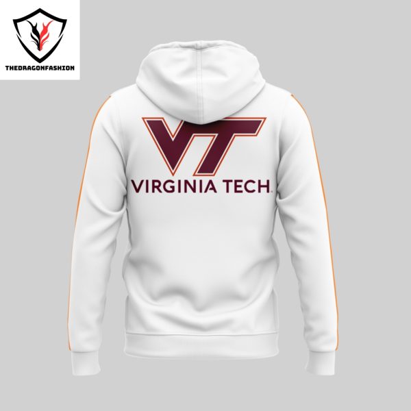 2024 Virginia Tech Hokies Football Hoodie – White