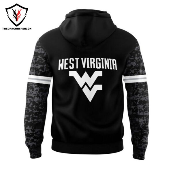 2024 West Virginia Mountaineers Design Black Hoodie