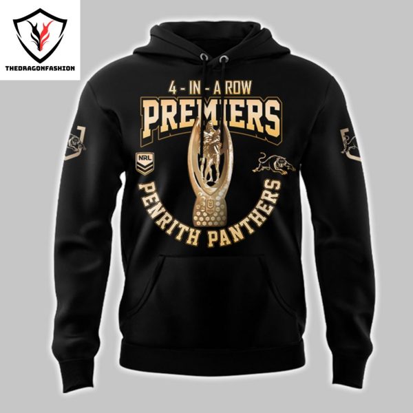 4-In-A-Row Premiers Penrith Panthers 2024 Hoodie