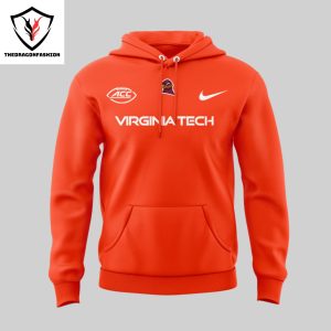 2024 Virginia Tech Hokies Football Hoodie – Orange