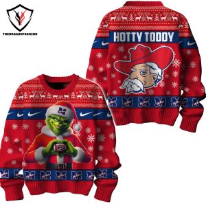 Grinch x Ole Miss Rebels Hotty Toddy Sweater