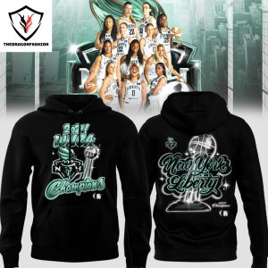 New York Liberty Champions 2024 Design Hoodie