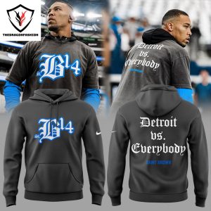 Detroit Vs Everybody Saint Brown – Detroit Lions Hoodie