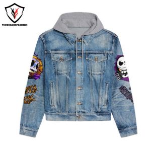 The Nightmare Before Christmas Hooded Denim Jacket