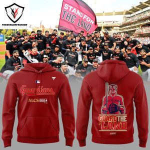 Cleveland Guardians ALCS GUARD The LAND Hoodie – Red