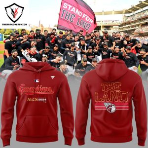 ALCS 2024 Cleveland Guardians – The Land Hoodie – Red