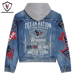 Texan Nation – We Are Houston Texans Hooded Denim Jacket