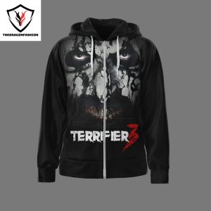 Terrifier 3 Art Never Goes Out Of Style Zip Hoodie