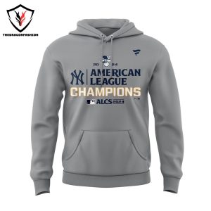 New York Yankees 2024 American League Champions Grey Hoodie