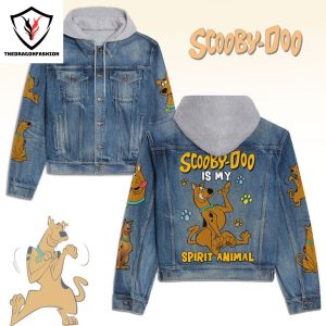 Scooby-Doo Is My Spirit Animal Hooded Denim Jacket