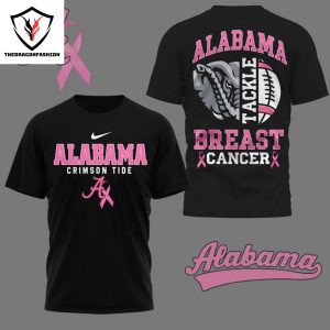 Nebraska Cornhuske Tide Tackle Breast Pink Out 3D T-Shirt