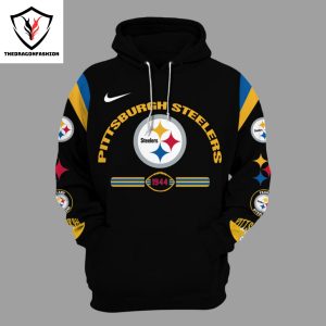 Pittsburgh Steelers 1944 Version 2024 Black Hoodie