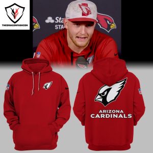 2024 Arizona Cardinals Logo Design Hoodie – Red