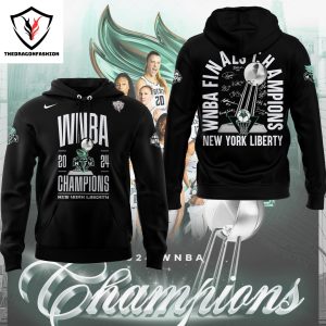 WNBA Finals Champions New York Liberty Hoodie – Black