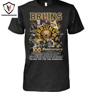 Boston Bruins 100 Anniversary Thank You For The Memories Unisex T-Shirt