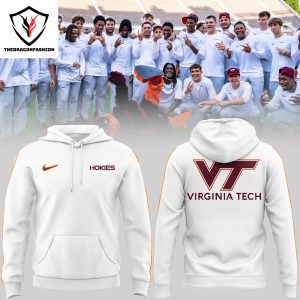 2024 Virginia Tech Hokies Football Hoodie – White