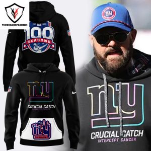 New York Giants Hooded Denim Jacket