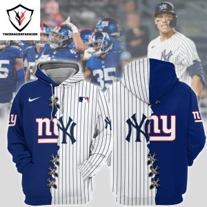 New York Giants x New York Yankees Design Hoodie