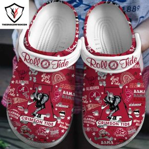 Alabama Crimson Tide – Roll Tide Red Crocs