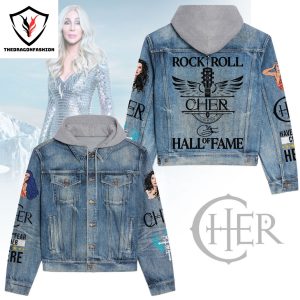 Cher Forever 2024 Hooded Denim Jacket