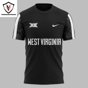 West Virginia Mountaineers Football Black Game 3D T-Shirt