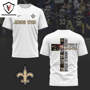 Jesus Won New Orleans Saints 3D T-Shirt