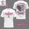 Alabama Crimson Tide Tackle Breast Cancer 3D T-Shirt – Black