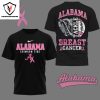 Alabama Crimson Tide Tackle Breast Cancer 3D T-Shirt