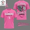 Alabama Crimson Tide Tackle Breast Cancer 3D T-Shirt – Black