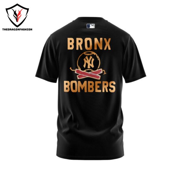 ALCS 2024 Bronx Bombers New York Yankees 3D T-Shirt – Black