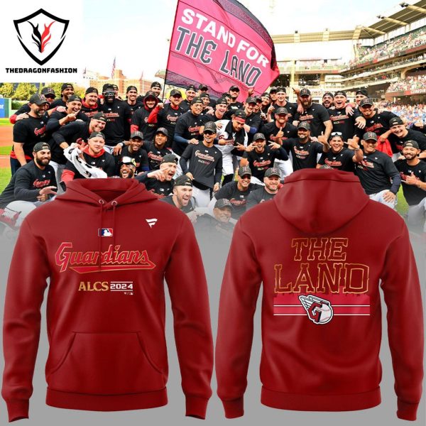 ALCS 2024 Cleveland Guardians – The Land Hoodie – Red