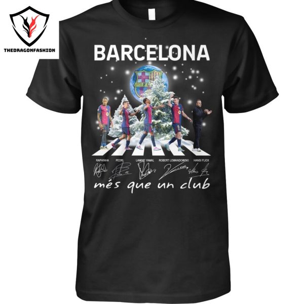 Barcelona Mes Que Un Club Unisex T-Shirt