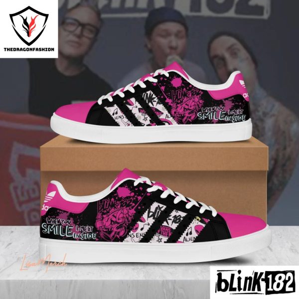 Blink 182 – When You Smile I Melt Inside Stan Smith Shoes